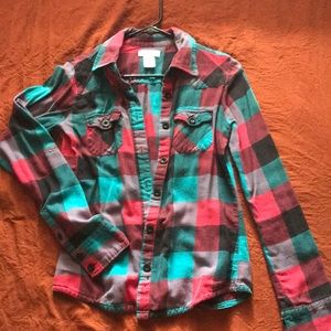 O’Neill long sleeve plaid!!